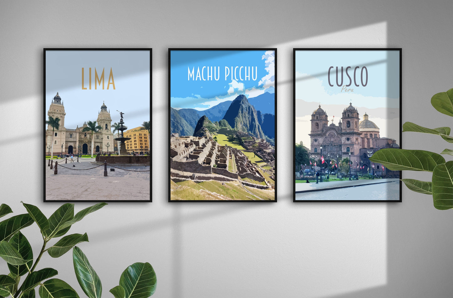 Machu Picchu Travel Poster