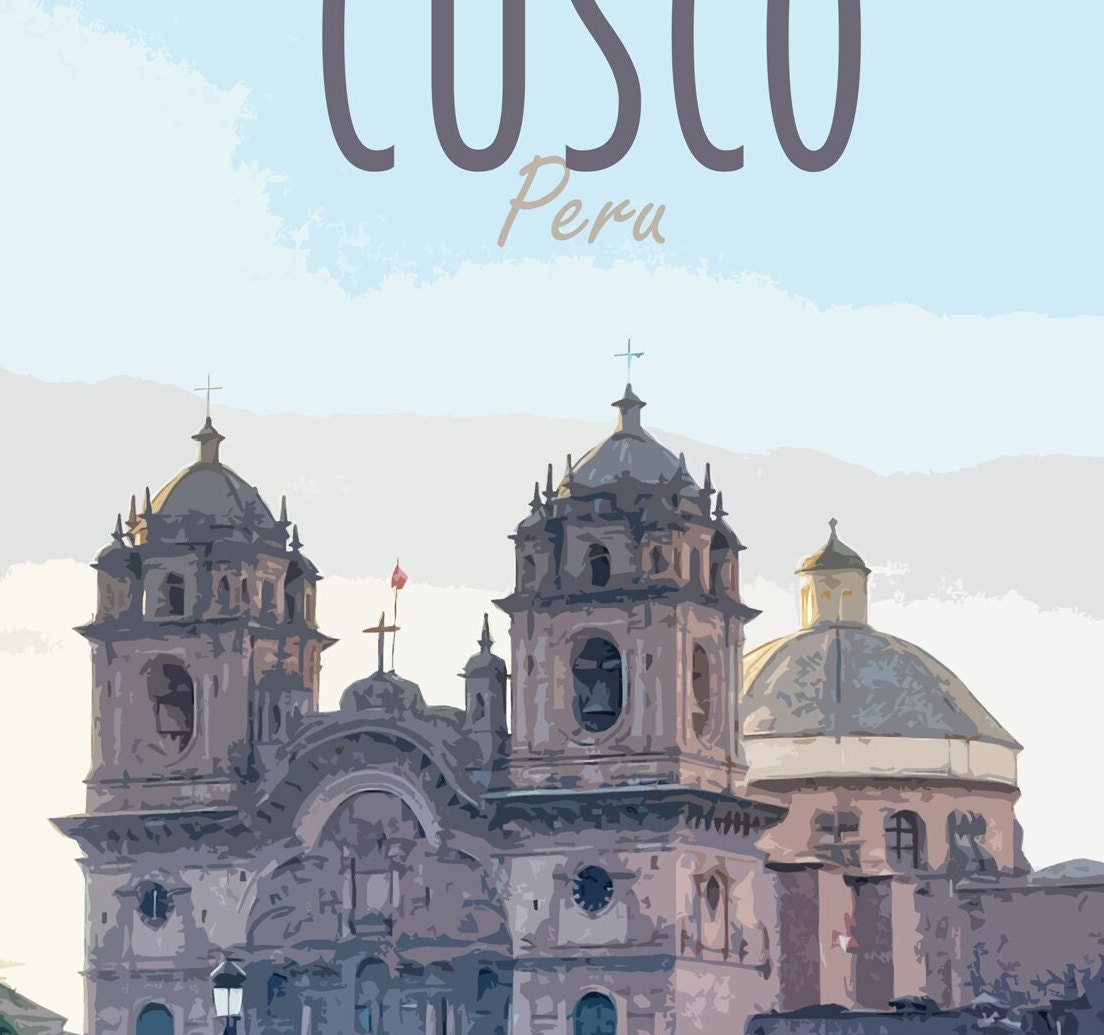 Cusco Travel Poster