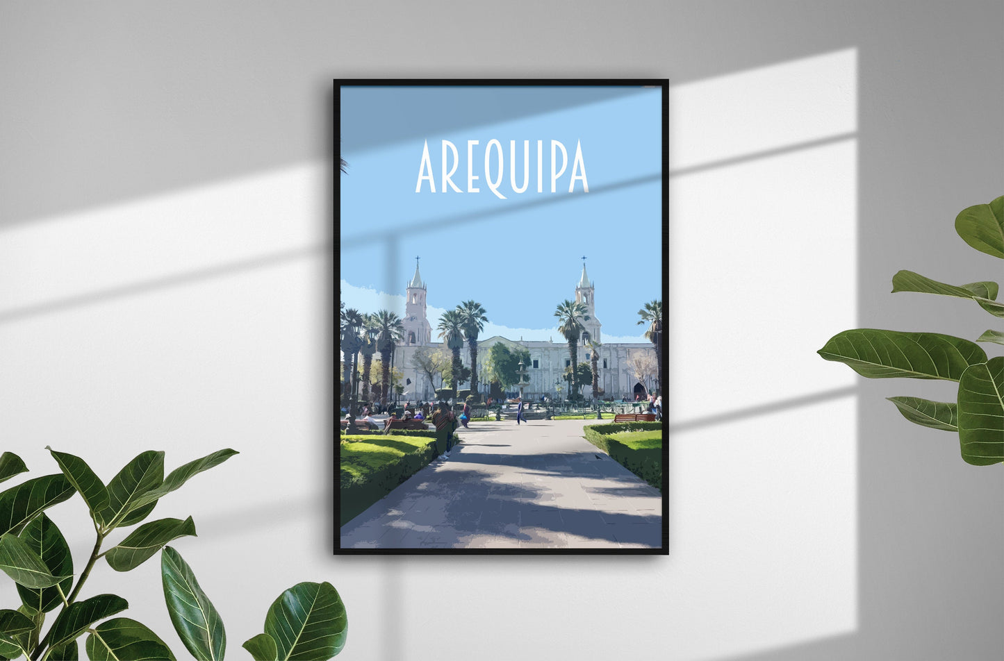 Arequipa Travel Poster