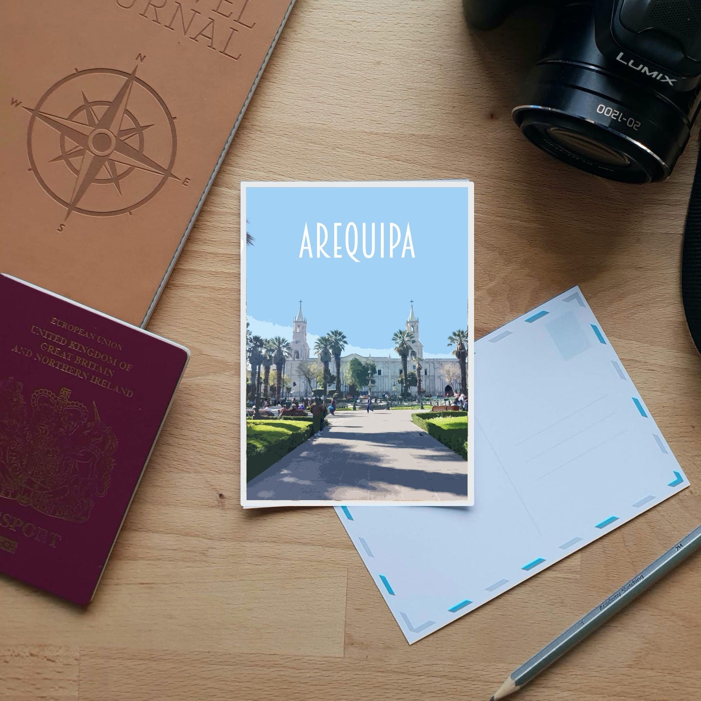 Arequipa Travel Poster
