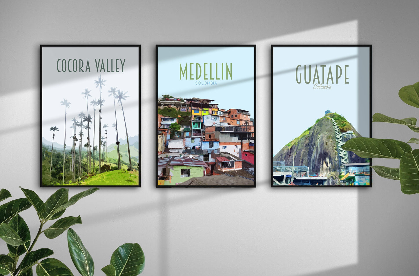 Medellin Travel Poster