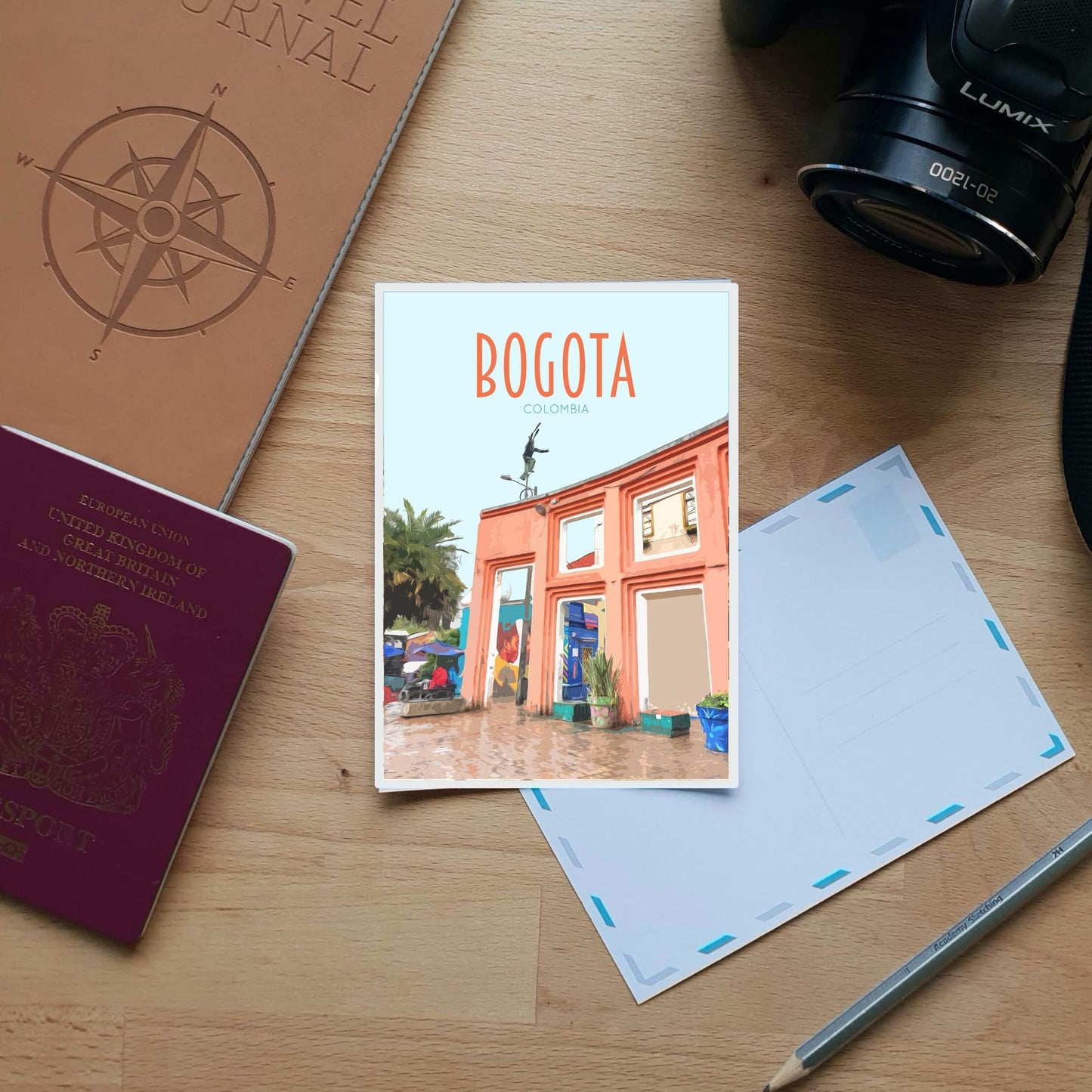 Bogota Travel Poster