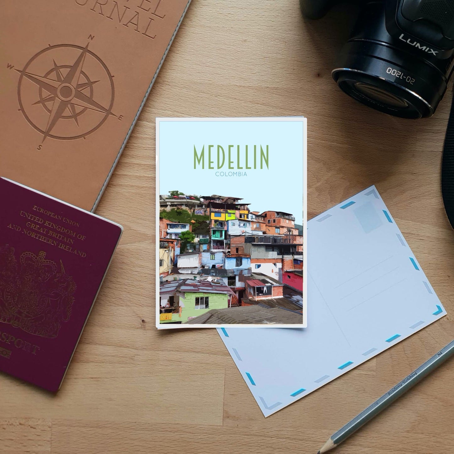 Medellin Travel Poster