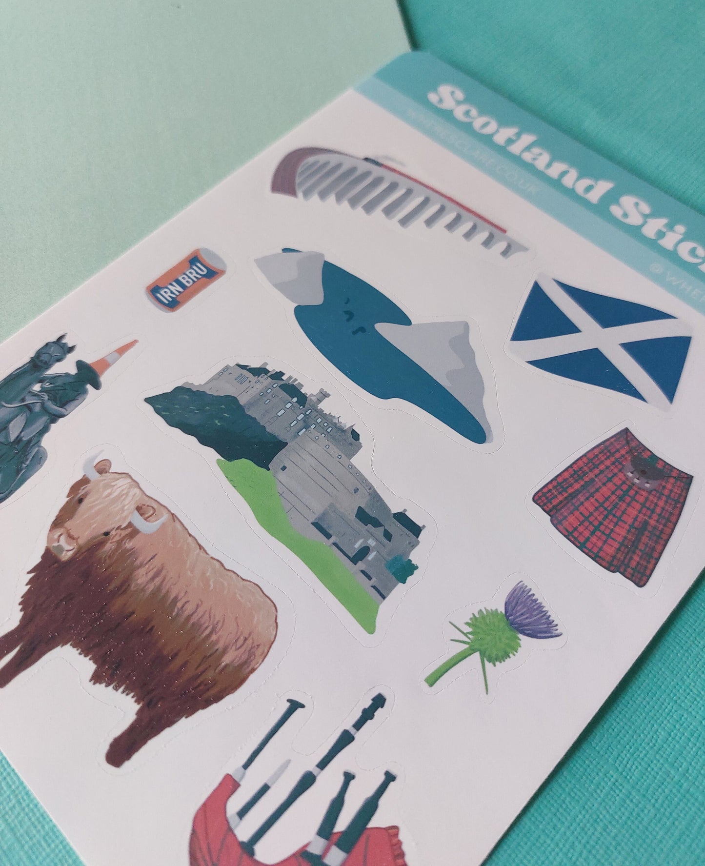 Scotland Sticker Sheet