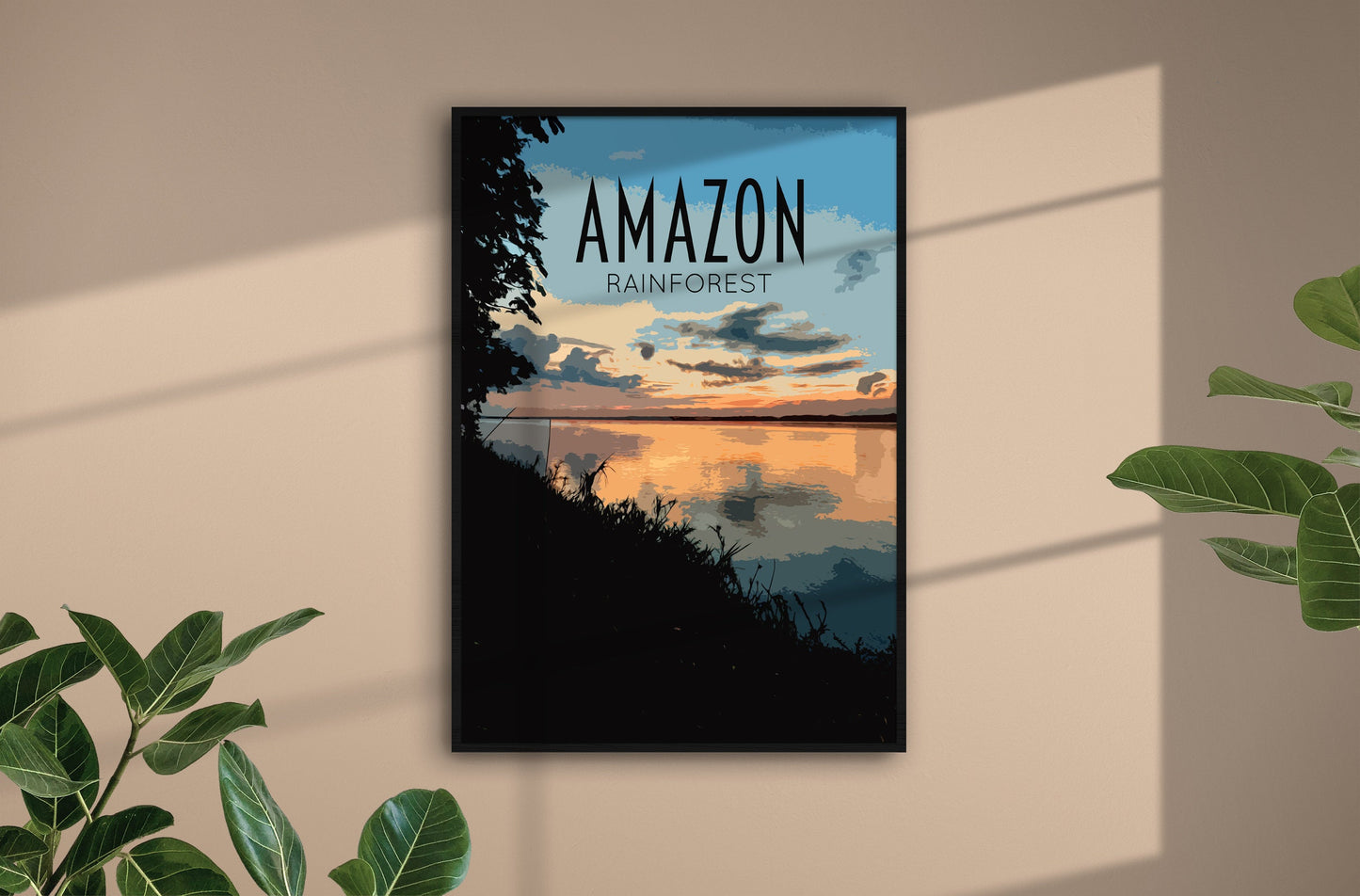 Amazon Travel Poster