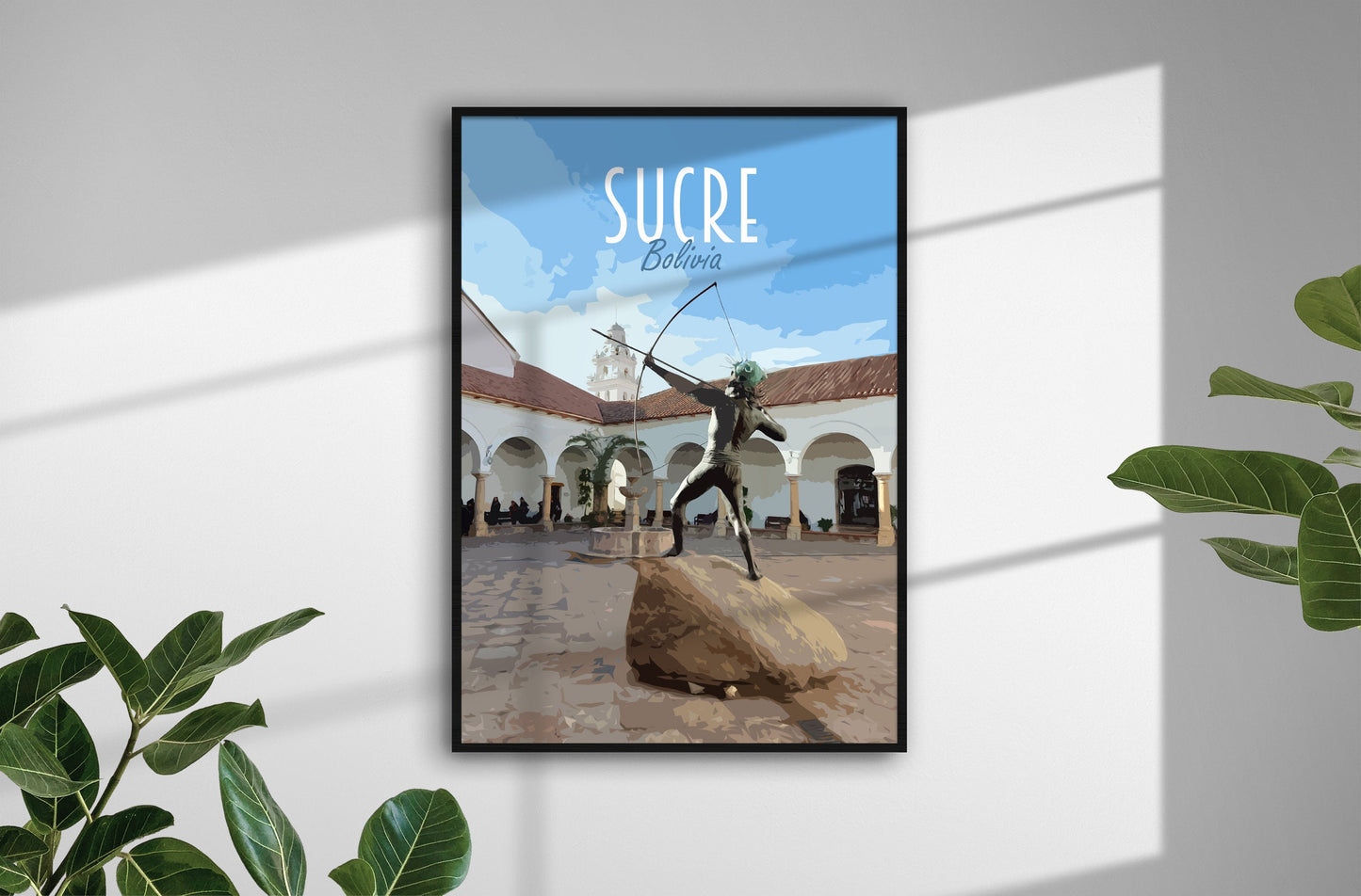 Sucre Travel Poster