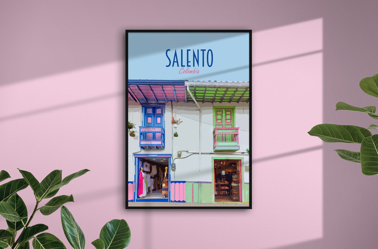 Salento Travel Poster