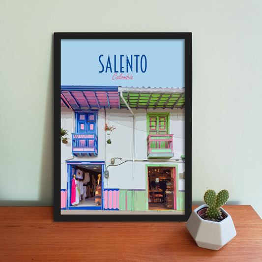 Salento Travel Poster
