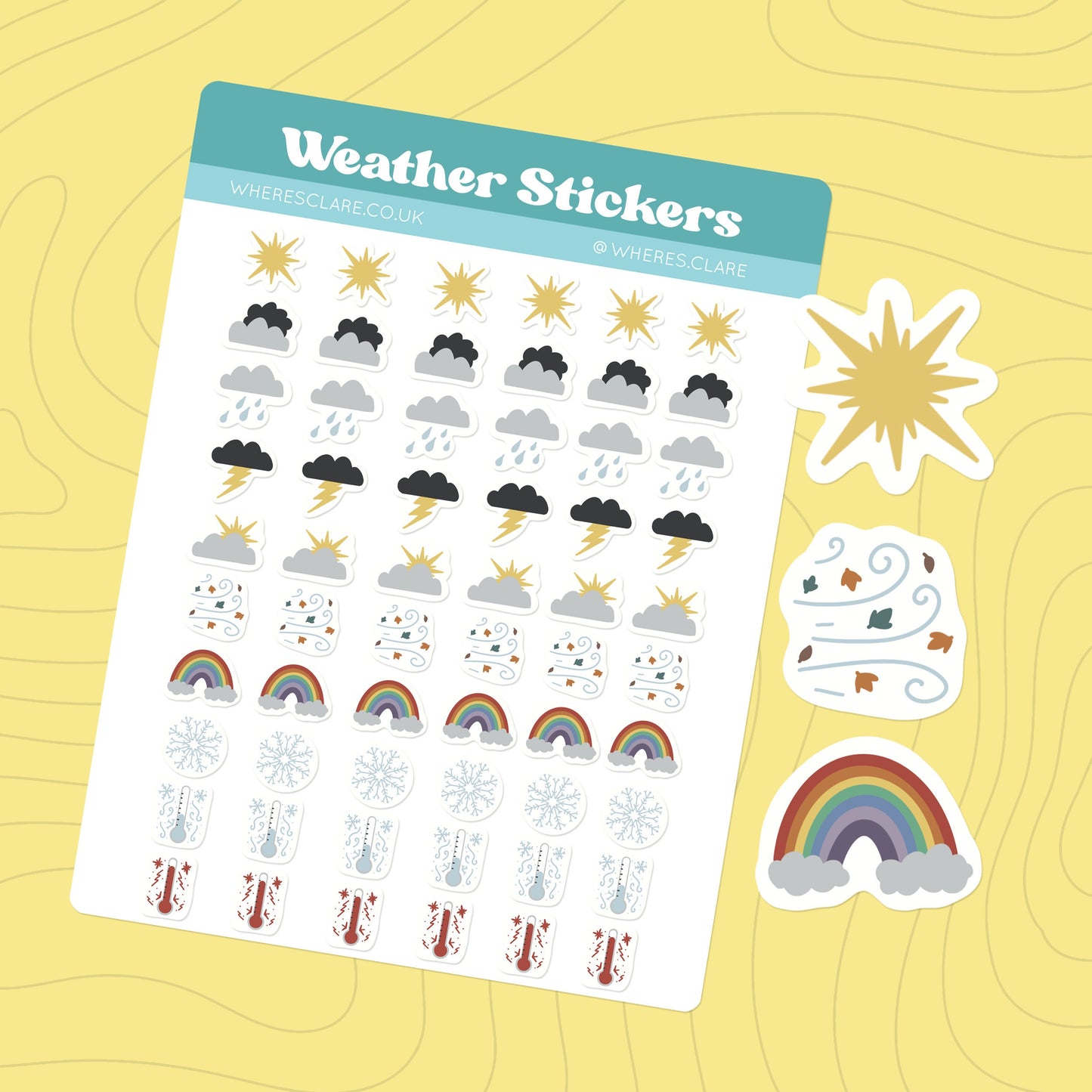 Weather Stickers