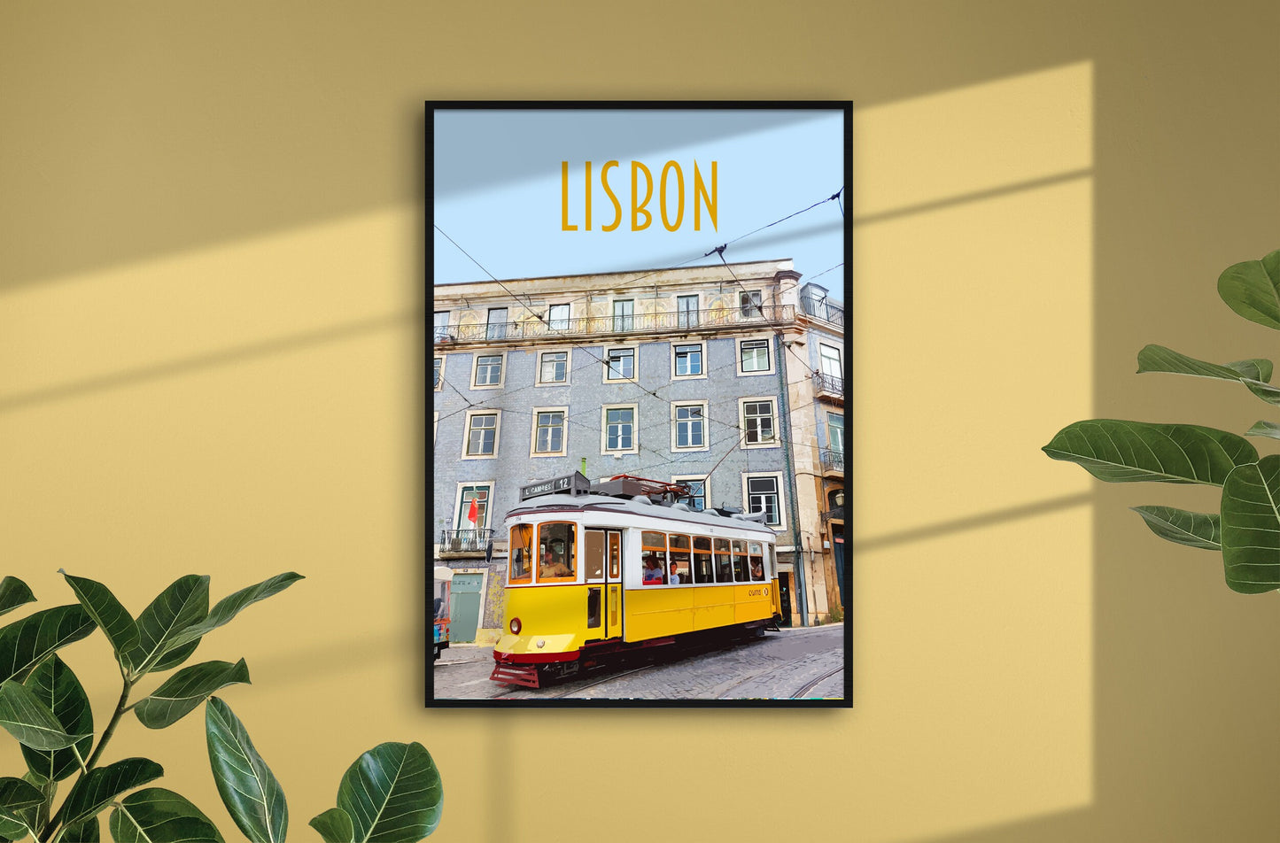 Lisbon Travel Poster