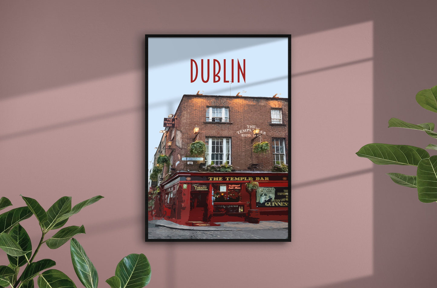 Dublin Travel Poster