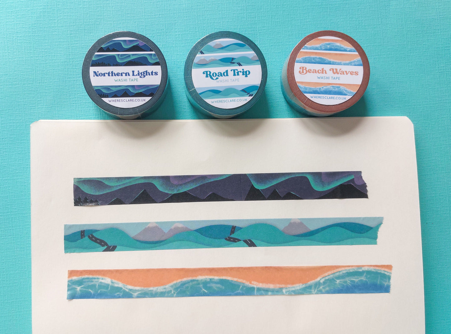 Travel Washi Tape Bundle (3x10 metres)