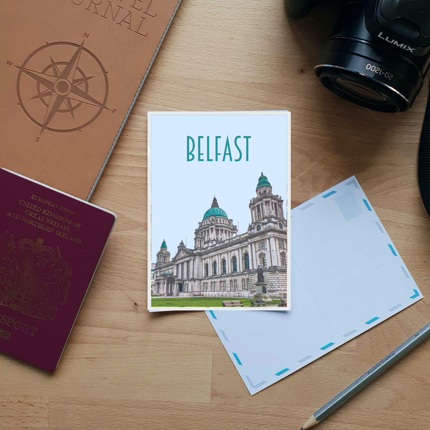 Belfast Travel Poster